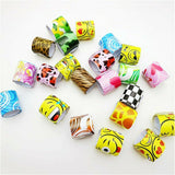 30x Mixed Wrist Snap Slap Bands Kids Party Favor Novelty Toys Play Band