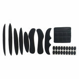 9pcs Universal Bicycle Bike Cycling Helmet Padding Kit Replacement Foam Pads Set