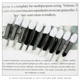 100x Applicator Eyeshadow Brush Applicator Foam Double End Disposable Sticks