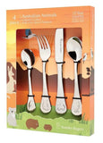 Stanley Rogers Children's Cutlery 4 Piece Set - Australian Animals Gift Box