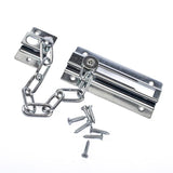 2PK Door Chain Lock Mechanism Chain Guard Lock Handy Hardware -14x 9x 1.5cm