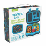 Bentgo Kid's Print Leak-Proof Bento Lunch Box Dinosaurs Design With 5 Compartments