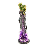 Baby Dragon Crystal Incense Burner Holder Incense Sticks Yoga Meditation