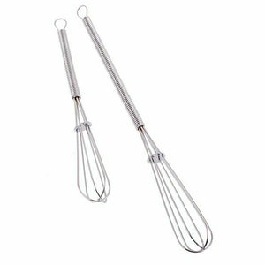 Appetito Set of 2 Whiskettes 12.5 x 18cm Egg Gravy Sauce Mini Whisk