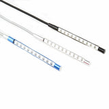 Flexible Touch Switch USB 10 LED Light Lamp for Keyboard Reading Notebook Silver