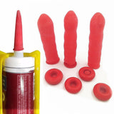 10x Latex Caulk Saving Cap Re-Sealable Caulking Nozzle Tube Tips Covers
