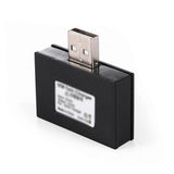 2pcs USB2.0 Male to Twin Charger Dual 2 Port USB Splitter Hub Adapter Converter
