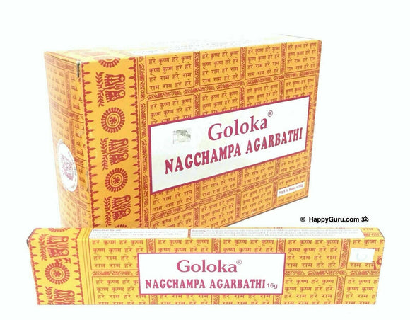 Goloka Nag Champa 144 Incense Sticks