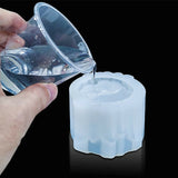 Clear Resin Candle Holder Molds Silicone Candlestick Mould Epoxy Casting Mold