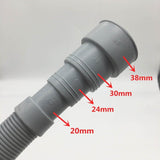 Universal Washing Machine Dishwasher Drain Hose Extension Pipe Replacement 2m