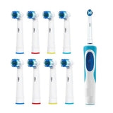 20 Electric Toothbrush Heads Oral B Compatible Replacement Brush Precision Clean