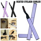 1x Electric Heated Eyelash Curling Long Lasting EyeLashes Curler Makeup Assorted