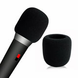 5pcs Universal Pop Filter Windscreen Microphone Sponge Foam Cover Black 7x6cm