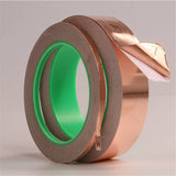 Conductive Copper Foil Tape Double-Sized Adhesive High Heat Temperature 10mmx20m