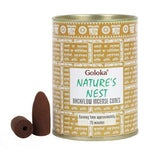 Goloka Nature's Nest 24 Backflow Incense Cones