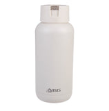 Oasis Moda Ceramic Lined Stainless Steel Triple Wall Drink Bottle 1.0L Alabaster