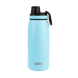Oasis Stainless Steel Double Wall Insulated Bottle Screw Cap 780ml - Island Blue