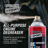 4PK Australian Export Degreaser Powerful Grease Oil Mechanical Concrete 400gm