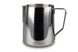 1x Stainless Steel Milk Frothing Jug Frother Coffee Latte Pitcher 1 Litre