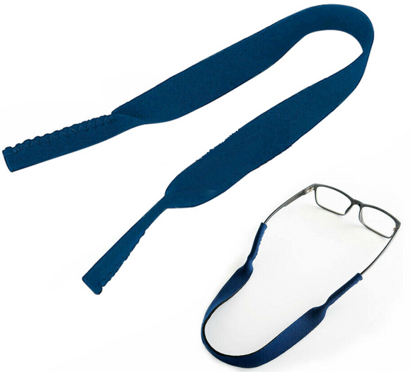 2x Sunglasses Strap Sports Band Glasses Neck Cord Neoprene Eyewear Blue