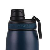 Oasis Stainless Steel Double Wall Insulated Sports Bottle Screw Cap 780ml -Navy
