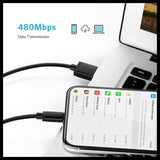 Braided USB Charger Phone Cable Cord iPhone 14 13 12 11 Pro Max XR iPad- Gold 2M