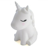 Unicorn Touch Sensitive Rechargeable LED Night Light Kids Decoration Table Lamp