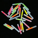 4x Glow in the Dark Sticks Tube Hook Glowsticks Lanyard Fun Party Decor 10cm