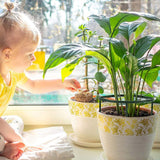 8x Stakes Plant Support Stand Frame Garden Climbing Trellis Flowers Stand Cage