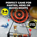 Mini Drinking Game Darts w/ Shot Glasses Party Fun Set Dratboard Gift