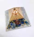 Kyanite Crystal Merkaba Orgonite Orgone Pyramid Connection Communication