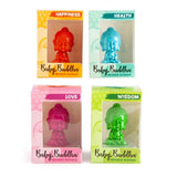 Baby Buddha Incense Burner Holder Home Decor Aromatherapy Yoga - Green Wisdom