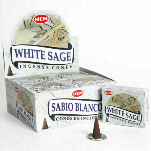 HEM White Sage 120 Incense Cones