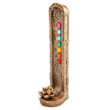 Incense Burner Stick Holder Copper Chakra LotusHome Decor