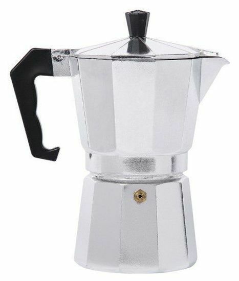 Espresso Percolator Coffee 3 Cups Maker Perculator Stove Top Casa Barista