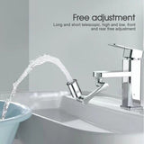 Extension Rotate Robotic Faucet Extender Arm Tap Universal 1080 Swivel Spray TK