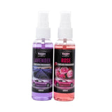 4PCE Car Air Freshener Spray Eliminate Odours Handy Automotive 60ml