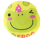 Women Cartoon Animal Shower Bath Cap Waterproof PVC Adults Kids Bathing - Frog