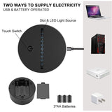 1x 3D Acrylic LED Football Soccer Night Light 16 Colors Lighting Table Bedside Lamp