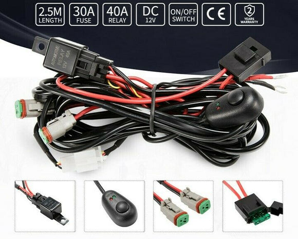 2 Way LED Light Bar Switch Kit