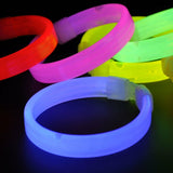 2x Mixed Colour Glow Sticks Bracelets Party Glowstick Glow in the Dark Light Toy