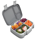 Bentgo Lunch Box With Compartment Bento-Style Lunchbox Container  Silver