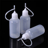 10PCS 30ml Needle Tip Applicator Bottle Clear Glue Dropper Dispenser Bottle Tool