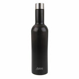 Oasis Wine Traveler Bottle With Tumbler Double Wall Insulated Smoke Kit Set