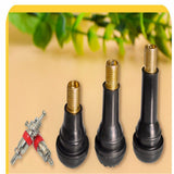 40x Car Auto TR 412 Snap In Tyre (Tire) Valve Rubber Tubeless Short Valve Stems