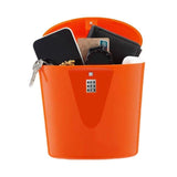 Portable Safe Box Storage Cabinet Combination Lock Lockable Safe Case Box -BLack