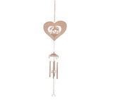 Wind Chimes Rose Gold Bells Hanging Garden Yard Home Decor Outdoor Elephant