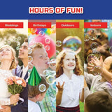 1x Bubble Blower Machine  Fun Automatic Bubble Maker Gun Kids Outdoor Toy