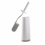 Toilet Brush W/ Holder Flex Smart  White & Grey Hygienic Neat - Joseph Joseph