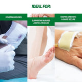 2Rolls Fabric Bandages Self Adhesive Flexible Lightweight Assort. Color 4.5mx5cm